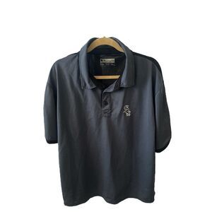 MLB Authentic Chicago‎ White Sox Polo Shirt Performance Gray XL